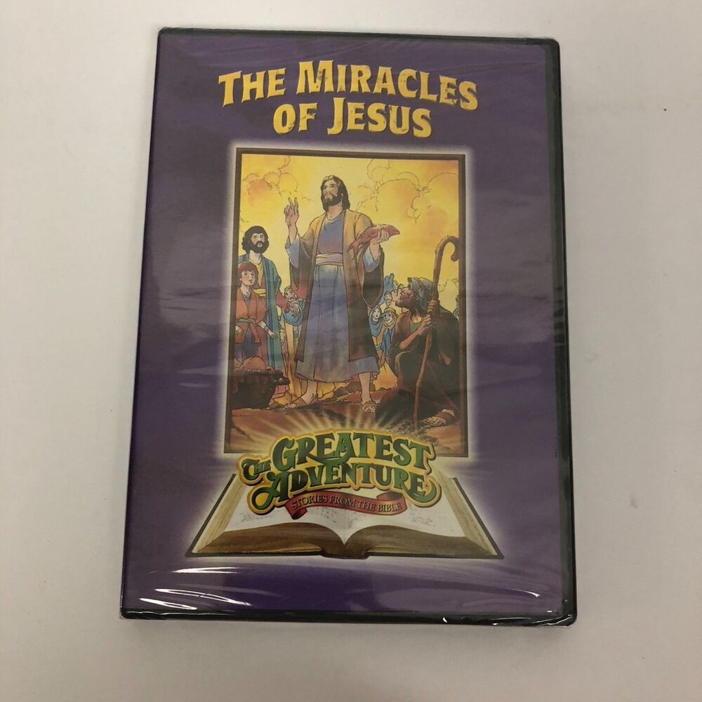The Miracles of Jesus The Greatest Adventure Stories from the Bible New, sealed